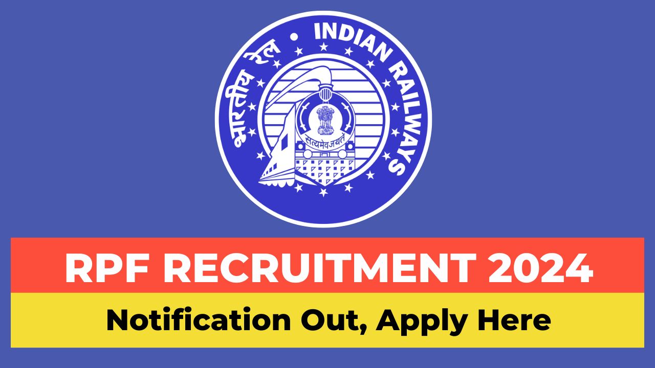 RPF Recruitment 2024 apply online